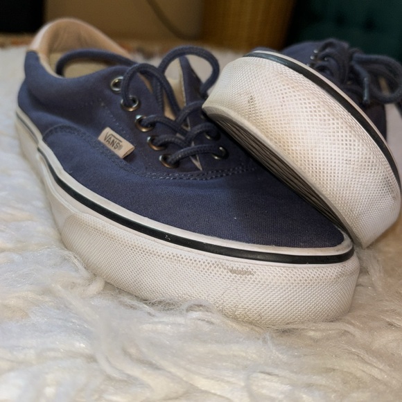 🛹Vans Authentic Era Canvas and Leather Sneakers, Size 8 - Picture 4 of 15